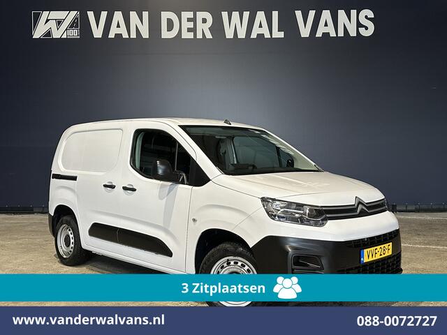 Citroen BERLINGO 1.5 BlueHDi 102pk L1H1 Euro6 Airco | 3-Zits | Camera | Apple Carplay | Cruisecontrol Android Auto, Parkeersensoren