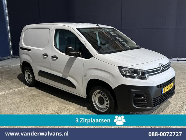 Citroen BERLINGO 1.5 BlueHDi 102pk L1H1 Euro6 Airco | 3-Zits | Camera | Apple Carplay | Cruisecontrol Android Auto, Parkeersensoren