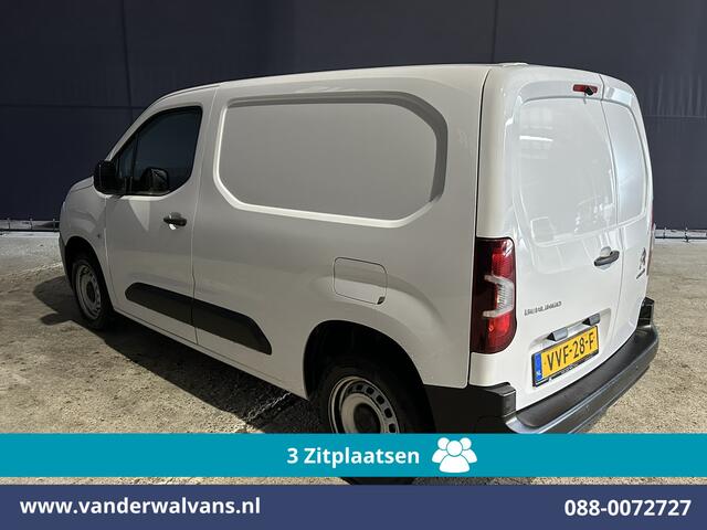 Citroen BERLINGO 1.5 BlueHDi 102pk L1H1 Euro6 Airco | 3-Zits | Camera | Apple Carplay | Cruisecontrol Android Auto, Parkeersensoren