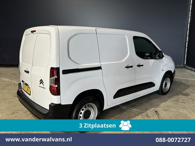 Citroen BERLINGO 1.5 BlueHDi 102pk L1H1 Euro6 Airco | 3-Zits | Camera | Apple Carplay | Cruisecontrol Android Auto, Parkeersensoren