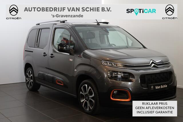 Citroen BERLINGO PT 130 Shine XTR Automaat-8 Camera | Sensoren | Carplay | Head-up display 2-schuifdeuren