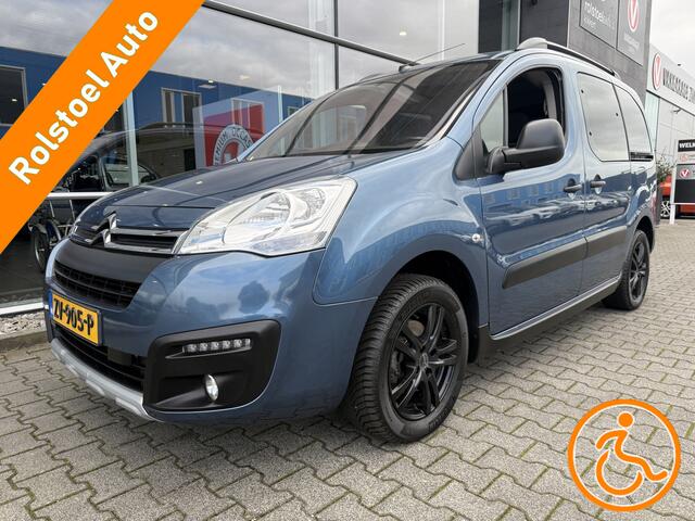 Citroen BERLINGO 3+1 Rolstoelauto 1.2 PureTech XTR (Zeer nette Berlingo met knielsysteem en automatische oprijplaat!)