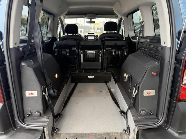 Citroen BERLINGO 3+1 Rolstoelauto 1.2 PureTech XTR (Zeer nette Berlingo met knielsysteem en automatische oprijplaat!)