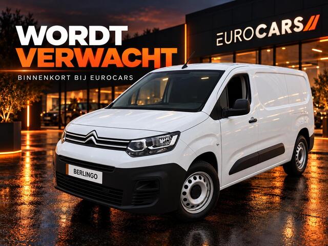 Citroen BERLINGO 1.5 BlueHDi 100 S&S L2 Airco Cruise Control 3-Zits PDC Achter Lang XL