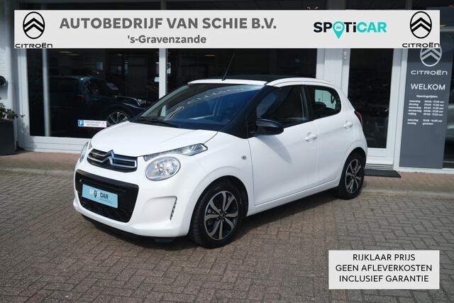 Citroen C1 VTi 72 Airscape Shine Open dak | Apple Carplay Android Auto | Climate Control