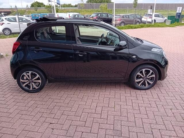 Citroen C1 1.0 VTi Airscape(cabriolet) Shine Automaat, Airco, Carplay/Android auto, Bluetooth Achteruit rij camera, Stoelverwarming, Electrische ramen en spiegels, Centrale vergrendeling met afstandsbediening, Auto is in nieuwstaat, Goed onderhouden, BOVAG