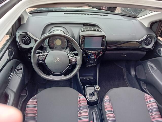 Citroen C1 1.0 VTi Airscape(cabriolet) Shine Automaat, Airco, Carplay/Android auto, Bluetooth Achteruit rij camera, Stoelverwarming, Electrische ramen en spiegels, Centrale vergrendeling met afstandsbediening, Auto is in nieuwstaat, Goed onderhouden, BOVAG