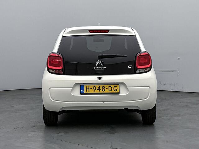 Citroen C1 Feel 5-drs 72pk | Airco | Bluetooth | LED Dagrijverlichting | Radio | Elektrische Ramen Voor | Lederen Stuurwiel en Versnellingspook | Centrale Deurvergrendeling met Afstandsbediening |