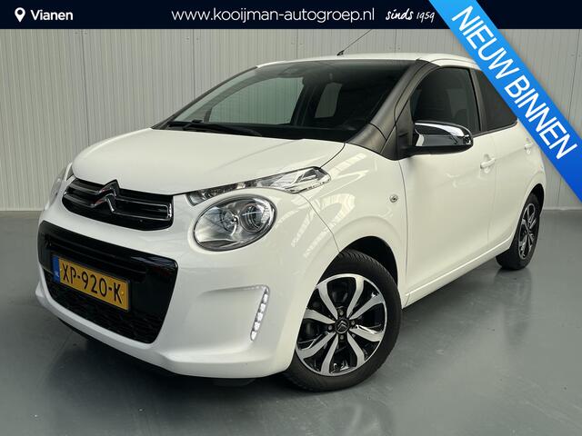 Citroen C1 1.0 VTi Shine , Stoelverwarming, Klimaat Controle, Achteruitrij Camera, Apple Carplay en Android Auto