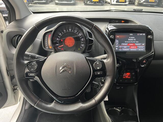 Citroen C1 1.0 VTi Shine , Stoelverwarming, Klimaat Controle, Achteruitrij Camera, Apple Carplay en Android Auto