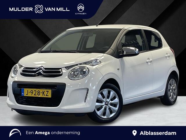 Citroen C1 5-deurs Feel 1.0 e-VTi 72pk | APPLE CARPLAY / ANDROID AUTO | CAMERA | EXTRA GETINT GLAS | LEDER STUUR | ISOFIX |