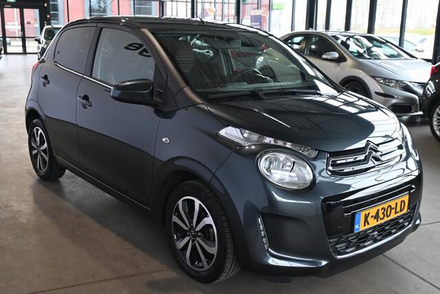 Citroen C1 1.0 VTi Shine Clima Carplay Camera LED Licht metaal 1e Eigenaar Rijklaarprijs Inruil Mogelijk!