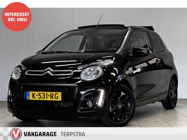 Citroen C1 1.2 PureTech Airscape Shine/ D-Riem Verv. 70.000KM!/ Open-Dak!/ 15''LMV/ Bluetooth/ Multi.Stuur/ Elek.Pakket/ Isofix/ Metallic Lak/ C.V.Afstand.
