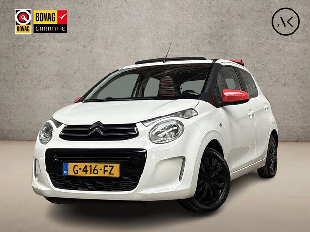 Citroen C1 1.2 PureTech Shine Airscape (CABRIOLET, SCHERM, OPEN DAK, CRUISE, SPORTSTOELEN, BLUETOOTH, NIEUWE APK, NIEUWSTAAT)