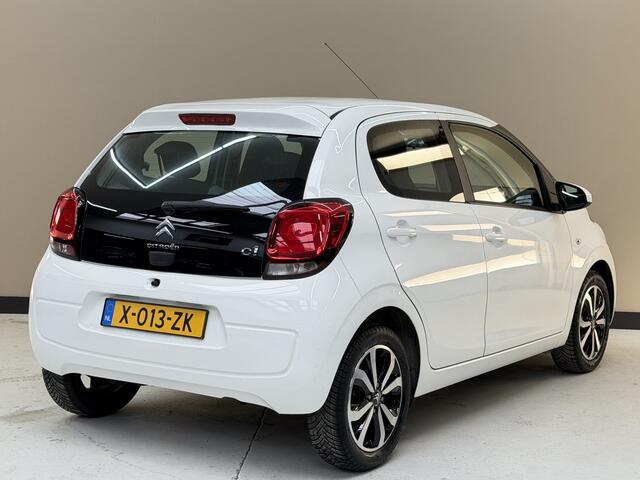 Citroen C1 1.0 e-VTi Shine, 70PK, 2017, Airco, Bluetooth audio, 4 seizoenen banden, Stuur bediening, Centrale vergrendeling, Stoelverwarming,
