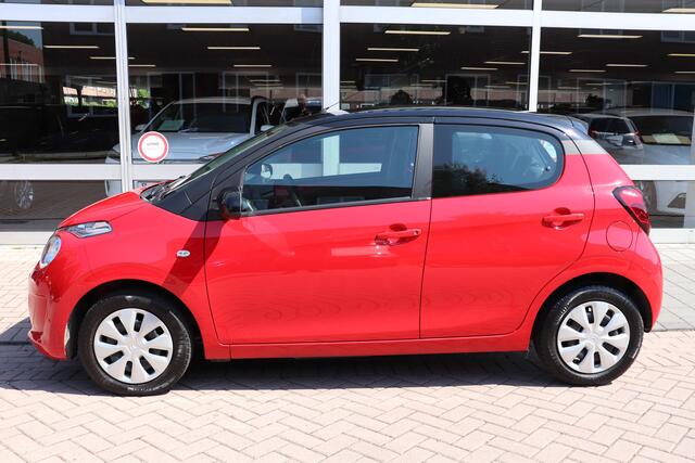 Citroen C1 1.0 e-VTi Feel, sportief zwart dak. Eerste eigenaar, dealer onderhouden!