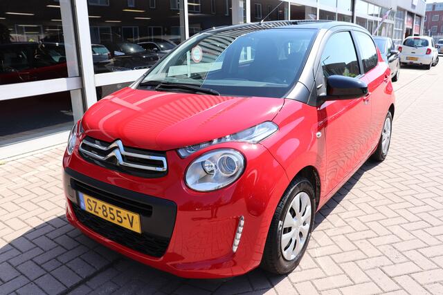 Citroen C1 1.0 e-VTi Feel, sportief zwart dak. Eerste eigenaar, dealer onderhouden!