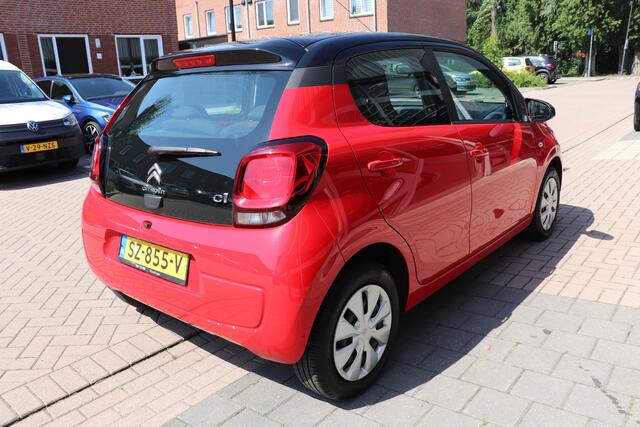 Citroen C1 1.0 e-VTi Feel, sportief zwart dak. Eerste eigenaar, dealer onderhouden!