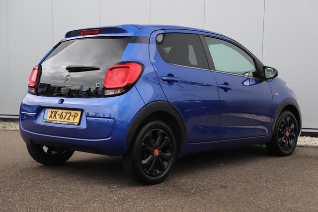 Citroen C1 1.0 VTi Urban Ride Zwarte Velgen Carplay Achteruitrijcamera Navigatie Donkere Ramen Striping All season banden!