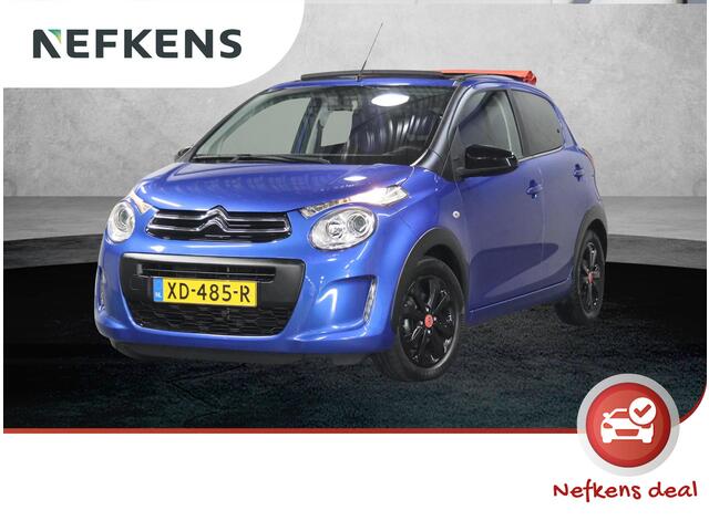 Citroen C1 1.0 VTi Airscape Urban Ride | 1ste eigenaar | Vouwdak/Cabrio | AppleCarplay/AndroidAuto | Airco | Camera | Bluetooth | LED | Start/Stop Systeem | Buitenspiegels elektrisch verstel -en verwarmbaar | 15"LMV | Isofix | Privacy Glass |