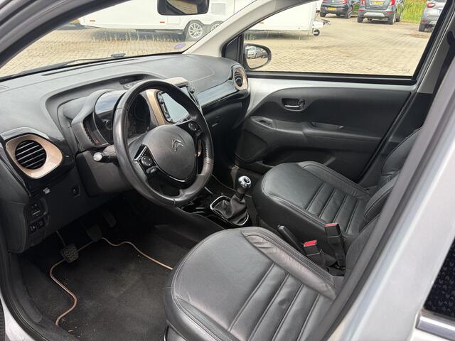 Citroen C1 1.0 VTi Origins Carplay / Leder / Clima / Cruise / Camera / Two-tone / 5-Deurs