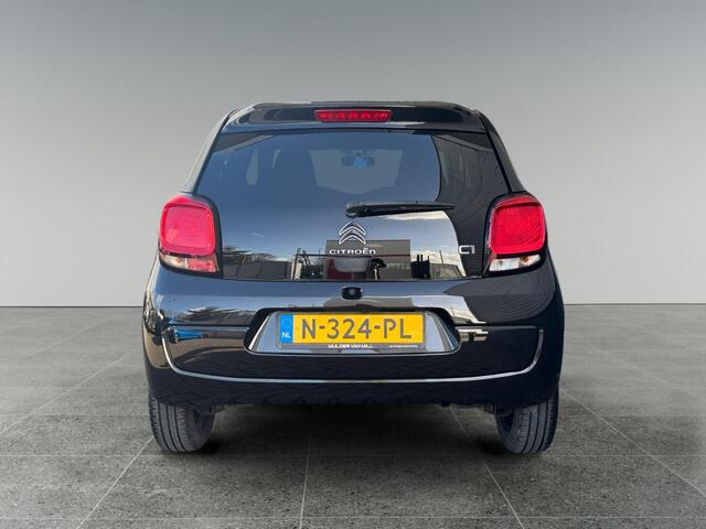 Citroen C1 5-deurs Shine 1.0 e-VTi 72pk | BLACK EDITION | CAMERA | CLIMA | APPLE CARPLAY / ANDROID AUTO | DAB+ | LM-VELGEN |