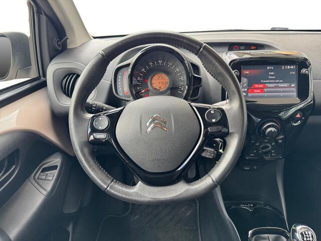 Citroen C1 5-deurs Shine 1.0 VTi 72pk | APPLE CARPLAY / ANDROID AUTO | CAMERA | AIRCO | LM-VELGEN | ALL SEASON BANDEN | BLUETOOTH |