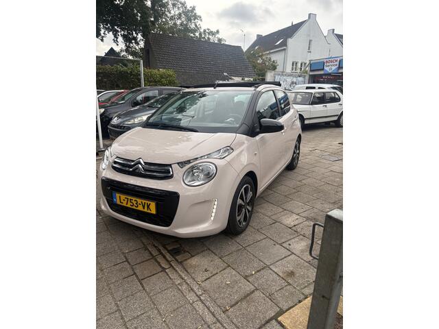 Citroen C1 1.0 VTi Airscape Shine Groot open dak met airco en cruise controle en apple carplay