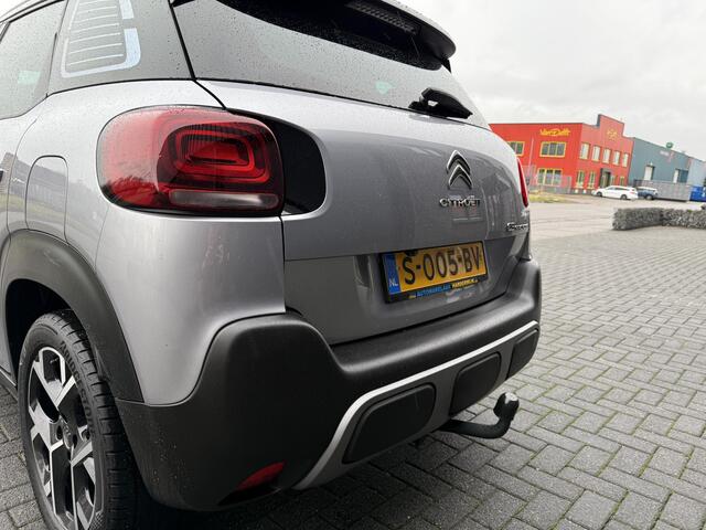 Citroen C3 Aircross 1.2 PureTech Shine Pack Business | 1E EIGENAAR | 12MND GARANTIE | LEER | NAVI | HEAD-UP | AUTOMAAT |