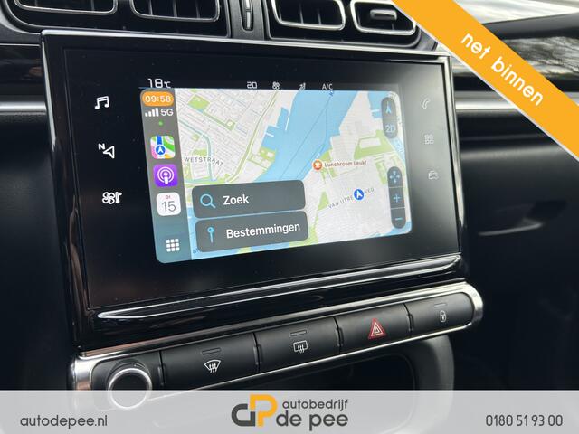 Citroen C3 1.2 PureTech S&S Origins GARANTIE/AUTOMAAT/AIRCO/CARPLAY/NAVI/CRUISE/PARKEERSEN./LICHTMETAAL rijklaarprijs!