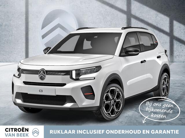 Citroen C3 1.2 Turbo 100pk Max | Rijklaar | Navigatie | Apple Carplay | LM Velgen |