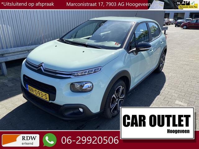 Citroen C3 1.2 PureTech Feel 112Dkm.NAP, Clima, Navi, CC, PDC, LED-dagrij, z.g.a.n. APK - Inruil Mogelijk -