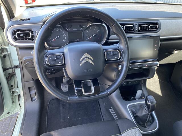 Citroen C3 1.2 PureTech Feel 112Dkm.NAP, Clima, Navi, CC, PDC, LED-dagrij, z.g.a.n. APK - Inruil Mogelijk -