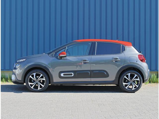 Citroen C3 1.2 110PK Shine | AppleCarPlay/AndroidAuto | Climate Control | Cruise Control | Camera | Privacy glas | Navigatie | Trekhaak | 17"LMV | Two-tone | Parkeersenoren |