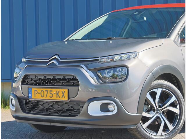 Citroen C3 1.2 110PK Shine | AppleCarPlay/AndroidAuto | Climate Control | Cruise Control | Camera | Privacy glas | Navigatie | Trekhaak | 17"LMV | Two-tone | Parkeersenoren |