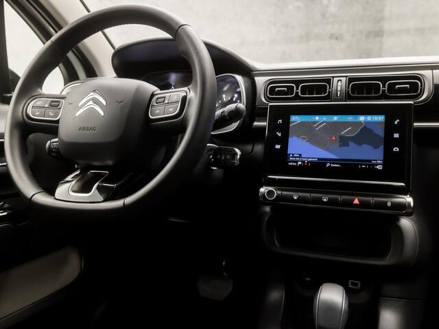 Citroen C3 1.2 PureTech Sport Automaat (APPLE CARPLAY, GROOT NAVI, CAMERA, STOELVERWARMING, GETINT GLAS, SPORTSTOELEN, CRUISE, LANE ASSIST, NIEUWE APK, NIEUWSTAAT)