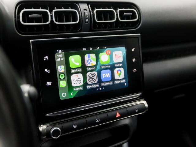 Citroen C3 Aircross 1.2 PureTech Feel Sport (APPLE CARPLAY, NAVIGATIE, CLIMATE, GETINT GLAS, SPORTSTOELEN, LANE ASSIST, CRUISE, PARKEERSENSOREN, NIEUWSTAAT)