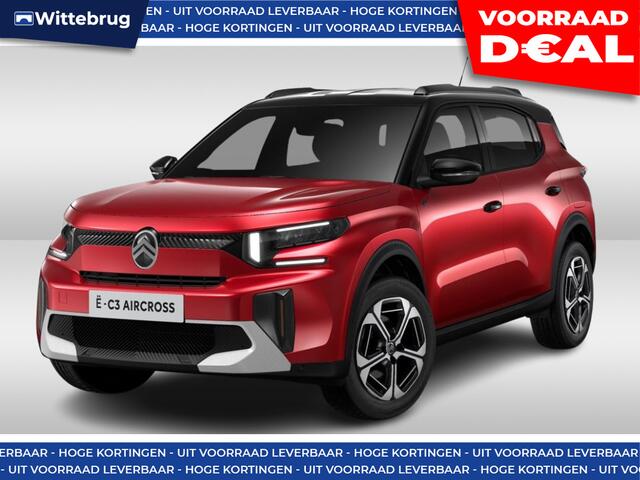 Citroen C3 E-C3 Aircross Max 113pk 44 kWh DIRECT LEVERBAAR - GRATIS WALLBOX LAADPAAL