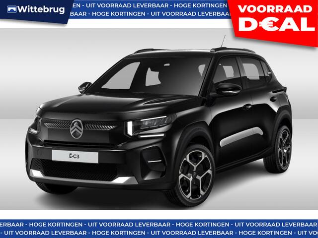 Citroen C3 E-C3 Plus 113pk 44 kWh DIRECT LEVERBAAR - GRATIS WALLBOX LAADPAAL