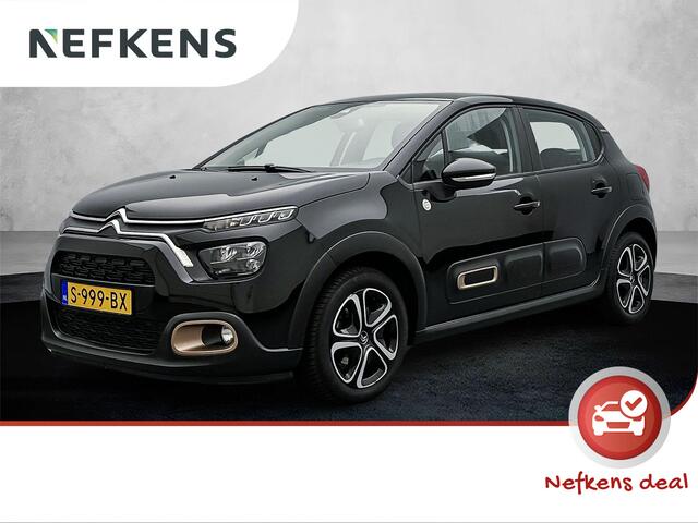 Citroen C3 C-Series 83 pk | Navigatie via Apple Carplay/Android Auto | Climate Control | Cruise Control | LED Koplampen | DAB Ontvanger | Mistlampen Voor | Start/Stop Systeem | Buitenspiegels Elektrisch Verstel -en Verwarmbaar |