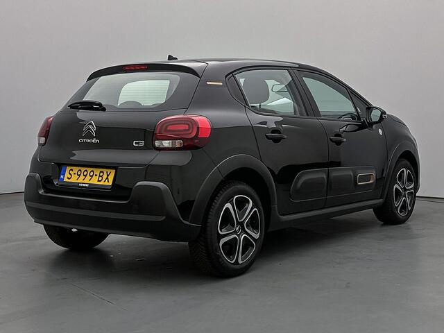 Citroen C3 C-Series 83 pk | Navigatie via Apple Carplay/Android Auto | Climate Control | Cruise Control | LED Koplampen | DAB Ontvanger | Mistlampen Voor | Start/Stop Systeem | Buitenspiegels Elektrisch Verstel -en Verwarmbaar |