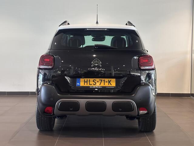 Citroen C3 Aircross Shine Pack 1.2 Turbo 130pk EAT6 AUTOMAAT | LEDER AMBIANCE GRAPHITE | NAVI | CAMERA | HEAD-UP DISPLAY | KEYLESS ENTRY | CLIMA | DAB+ | DAKRAILS
