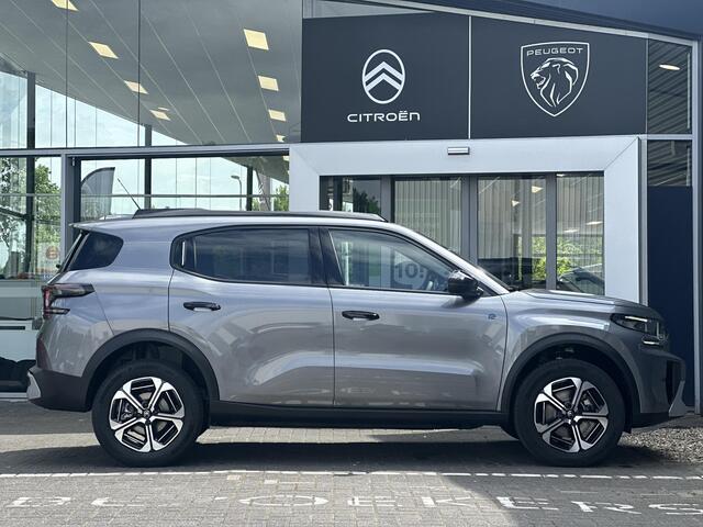 Citroen C3 Ë-C3 Aircross Max 113pk 44 kWh | Comfort stoelen | Adaptive vering | Draadloze telefoonlader | Parkeercamera/-sensoren | Navigatie | Climate Control | Apple Carplay/Android Auto | Full LED | Lichtmetalen velgen |