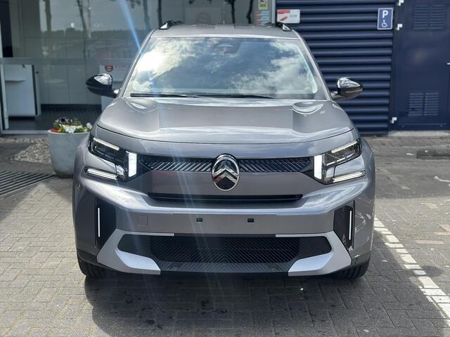 Citroen C3 Ë-C3 Aircross Max 113pk 44 kWh | Comfort stoelen | Adaptive vering | Draadloze telefoonlader | Parkeercamera/-sensoren | Navigatie | Climate Control | Apple Carplay/Android Auto | Full LED | Lichtmetalen velgen |