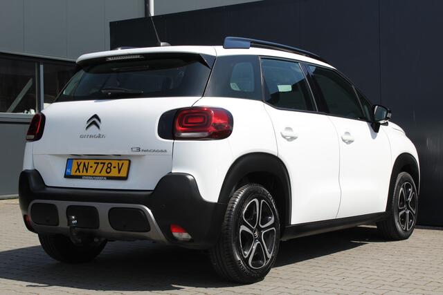 Citroen C3 Aircross 1.2 PureTech Feel | incl. 12 maanden garantie | Trekhaak | Cruise control | Airco | Lane assist | Bluetooth | Parkeersensoren achter | Verkeersbord detectie | Distributieriem is recent vervangen | Complete onderhoudshistorie aanwezig |