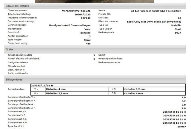 Citroen C3 1.2 82PK 5Drs. PureTech Feel Edition / Distributie bij 87Dkm Vervangen / Airco-ecc./ Navigatie / Pdc.A /