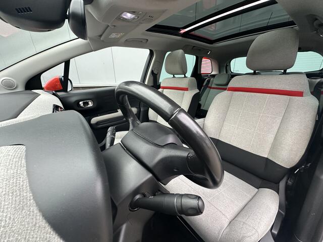 Citroen C3 Aircross 1.2 PureTech S&S Shine | PANO | Head-Up | 1. Eigenaar | Dealer onderhouden| Carplay | Camera | Weinig KM | Key-less | Dode hoek sens | Garantie
