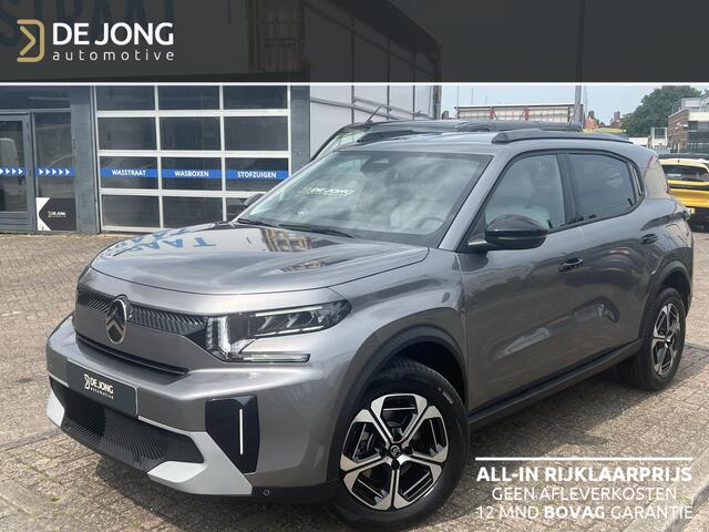 Citroen C3 Aircross 1.2 Hybrid 145pk Max Navi/Camera/Dodehoekbewaking/17"Velgen/GEEN AFLEVERKOSTEN