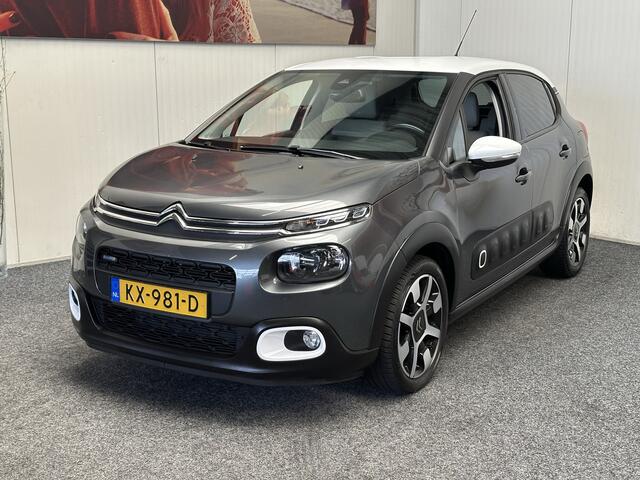 Citroen C3 1.2 PURE TECH SHINE NAVIGATIE CRUISE CONTROL BLUETOOTH TELEFOON APPLE CARPLAY/ANDROID RIJSTROOKSENSOREN PDC ZEER MOOI !! 3010