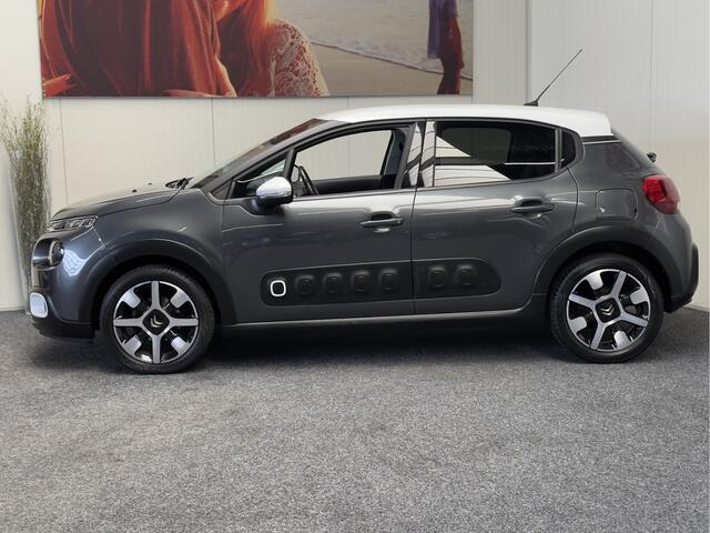 Citroen C3 1.2 PURE TECH SHINE NAVIGATIE CRUISE CONTROL BLUETOOTH TELEFOON APPLE CARPLAY/ANDROID RIJSTROOKSENSOREN PDC ZEER MOOI !! 3010